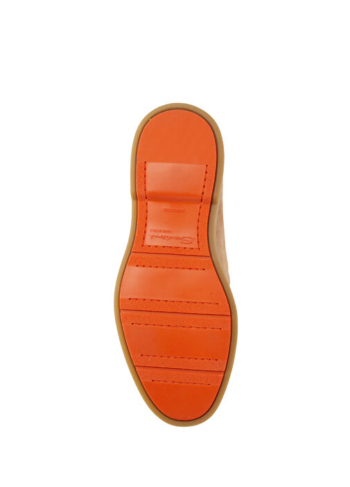 Kahverengi Kadın Deri Loafer - Görsel 6