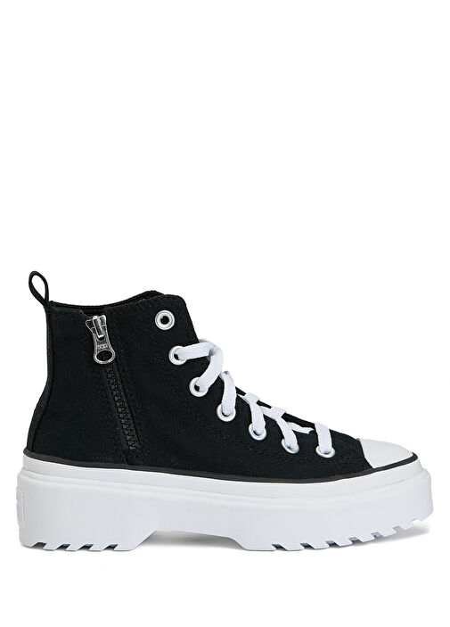 All Star Lugged Lift Siyah Unisex Çocuk Sneaker - Görsel 2