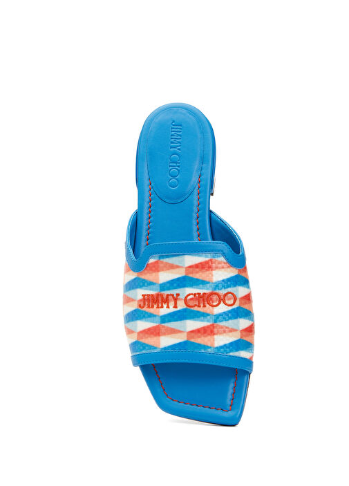 Nako Mavi Kadın Terlik - Görsel 5