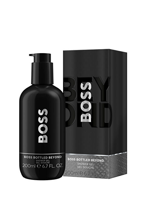 Hugo Boss - Bottled Beyond Erkek Duş Jeli 200 ml - Siyah