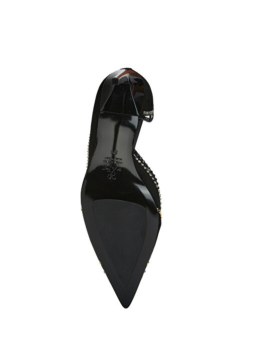 Fabi Siyah Süet Topuklu Ayakkabı - Görsel 6