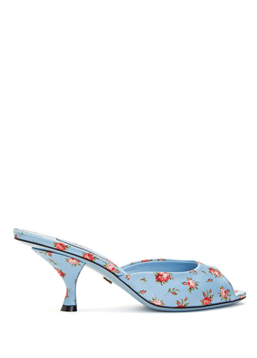 Re Edition 2000 Mavi Kadın İpek Terlik