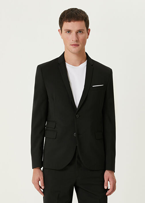 NEIL BARRETT ビジネススーツ 黒 Black Neil Barrett Black Men Black Suit 1585905 | Beymen