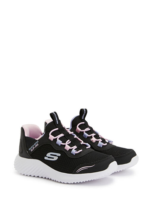 Skechers Skechers Siyah Slip-ins: Bounder - Simple Cute Kız Çocuk Sneaker Beymen'de! Siyah - 3. görsel