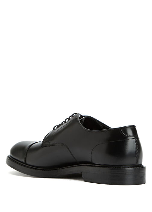 Siyah Erkek Deri Ayakkabı - Görsel 4
