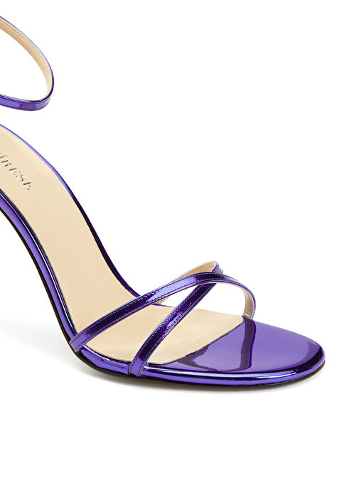 Mor Kadın Sandalet - Görsel 7