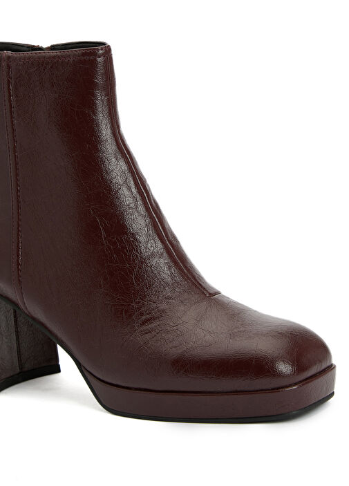 Bordo Kadın Bot - Görsel 7