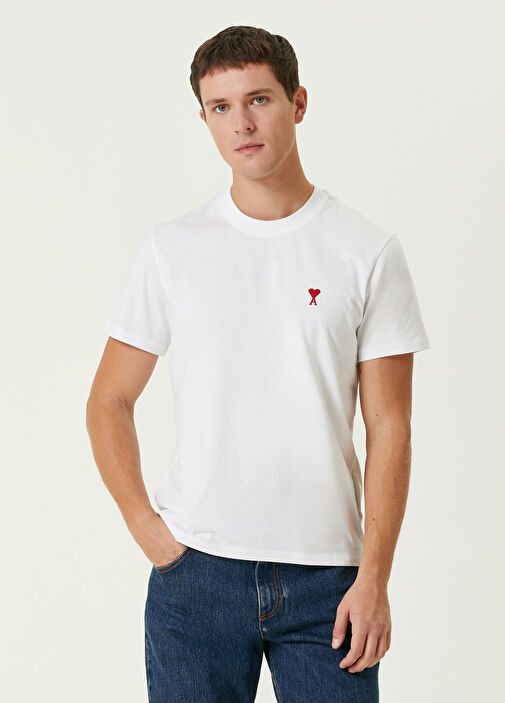 White Ami Paris White Men White T-Shirt 1553697 | Beymen