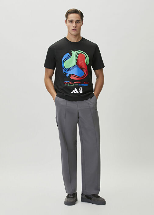Adidas Siyah Erkek FIFA World Cup 26 Tour Siyah T-shirt 1984275