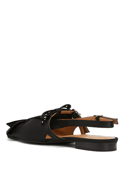 Big Bow Siyah Kadın Babet - Görsel 4