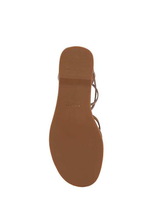 Vizon Kadın Deri Sandalet - Görsel 6