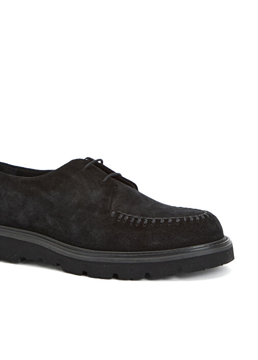 Siyah Erkek Deri Ayakkabı - Görsel 7