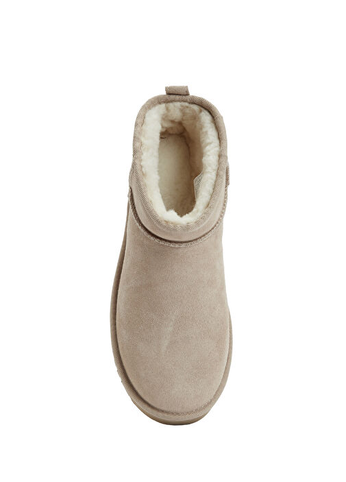 Classic Ultra Mini Platform Kadın Deri Bot - Görsel 5