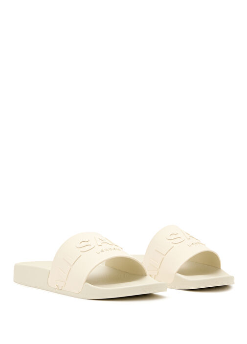 Biggy Beyaz Logo Bantlı Erkek Terlik - Görsel 3