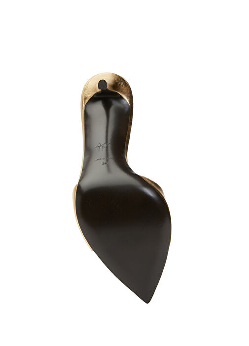 Gold Kadın Deri Terlik - Görsel 6