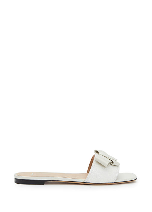 Kiton Kiton Beyaz Dokulu Kadın Terlik Sandalet & Terlik | Beymen Beyaz - 2. görsel