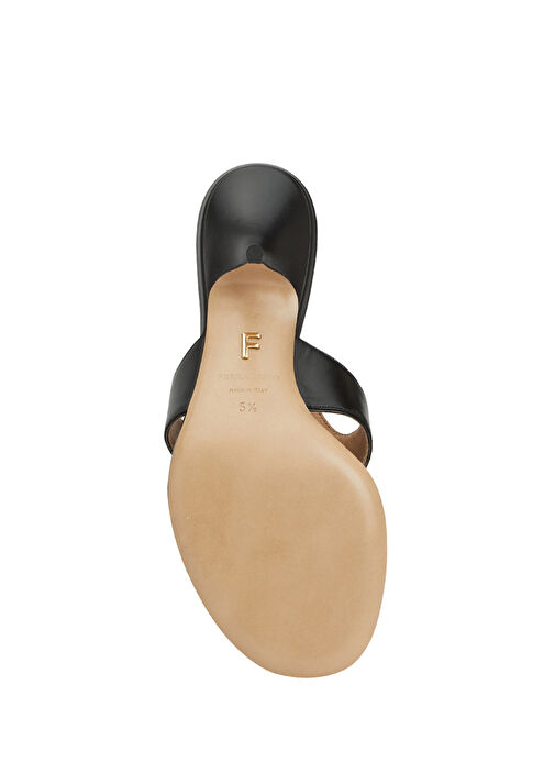 Siyah Kadın Deri Terlik - Görsel 6