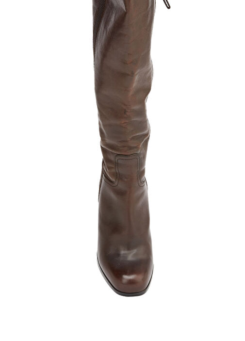 Beymen Reborn Kahverengi Beymen Reborn Prada Topuklu Çizme