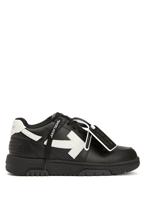 Siyah Erkek Deri Sneaker - Görsel 2