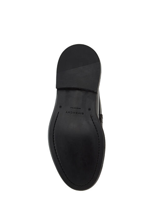 Gent Siyah Bantlı Kadın Deri Loafer - Görsel 6