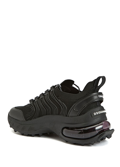 Siyah Kadın Sneaker - Görsel 4