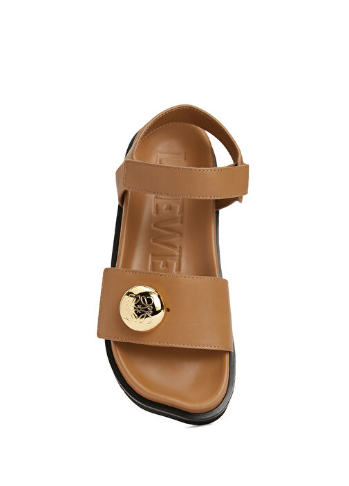 Pebble Taba Kadın Deri Sandalet - Görsel 5