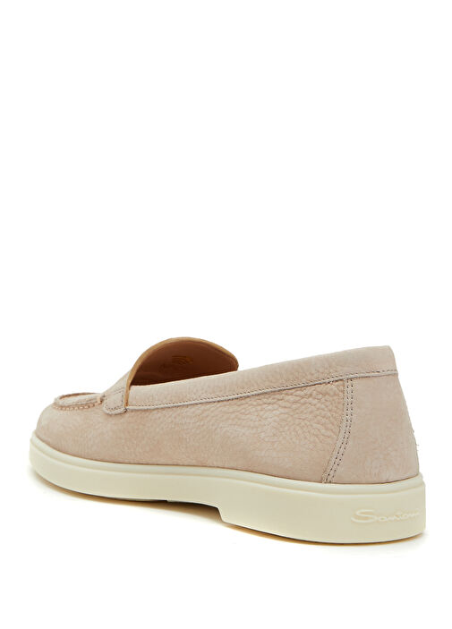 Pudra Kadın Deri Loafer - Görsel 4