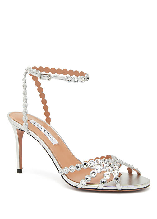 Tequila Silver Kadın Deri Sandalet - Görsel 3