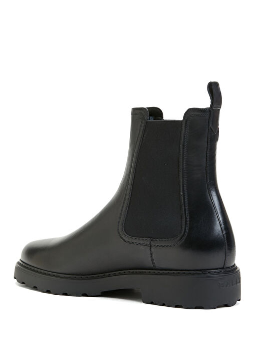 Siyah Erkek Deri Bot - Görsel 4