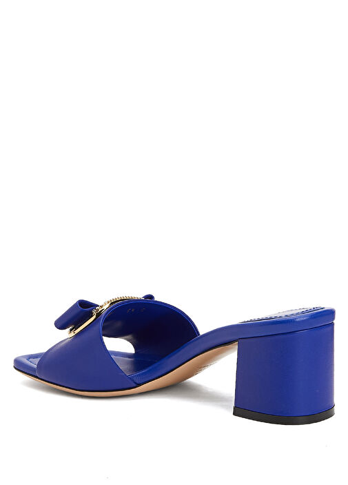 Mavi Kadın Deri Terlik - Görsel 4