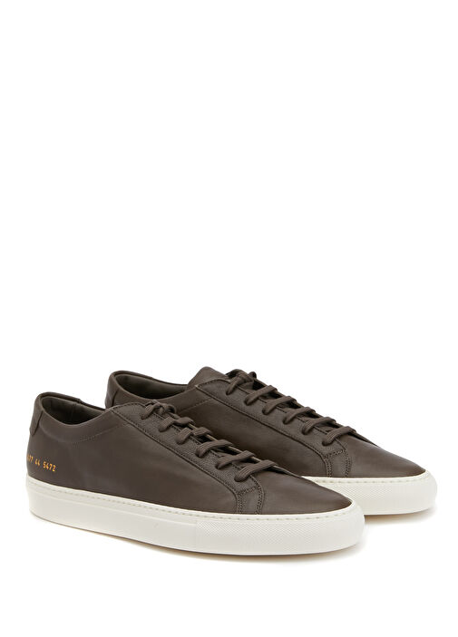 Common Projects Common Projects Koyu Gri Erkek Deri Sneaker | Beymen Koyu Gri - 3. görsel