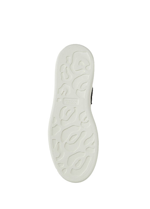 Oversized Beyaz Kadın Deri Sneaker - Görsel 6