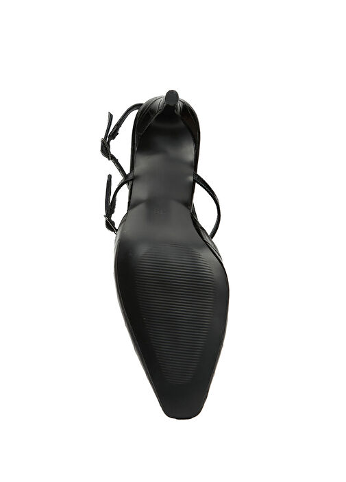 Siyah Topuklu Ayakkabı - Görsel 6