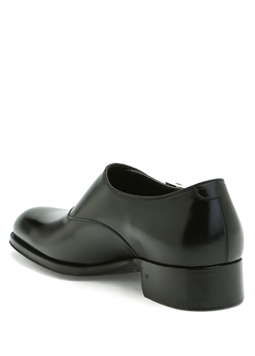 Siyah Erkek Deri Ayakkabı - Görsel 4