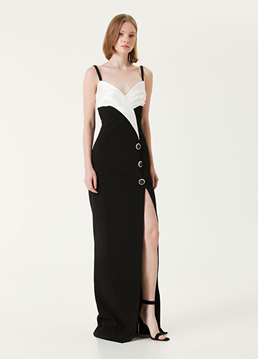 balmain white and black dress Balmain Off The Shoulder Knit Mini Dress
