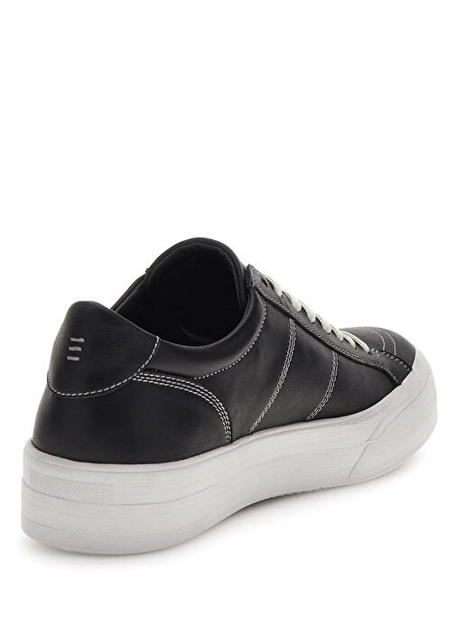 Corso Siyah Erkek Deri Sneaker - Görsel 4
