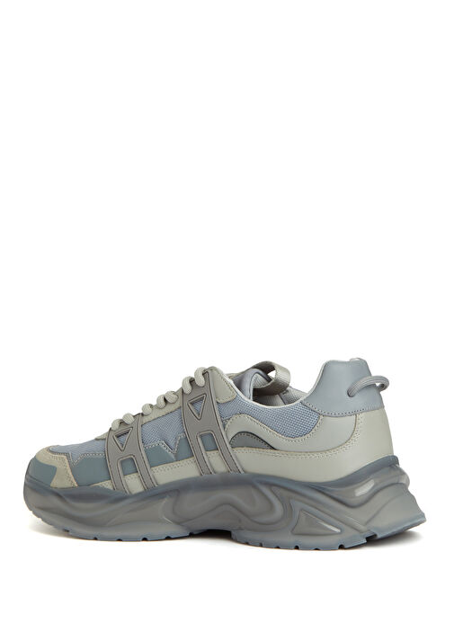 Bellu Mavi Gri Erkek Sneaker - Görsel 4