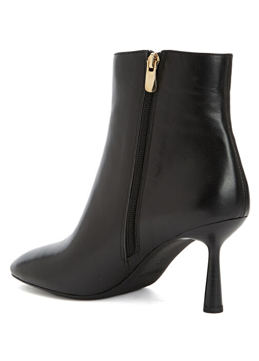 Siyah Kadın Deri Bot - Görsel 4