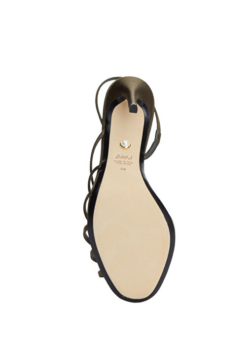 Alevi Alevi Star Haki Kadın İpek Sandalet Beymen'de! Haki - 6. görsel