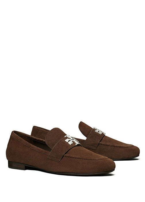 Tory Burch Tory Burch Eleanor Koyu Kahverengi Kadın Süet Loafer Beymen'de! Koyu Kahverengi - 5. görsel