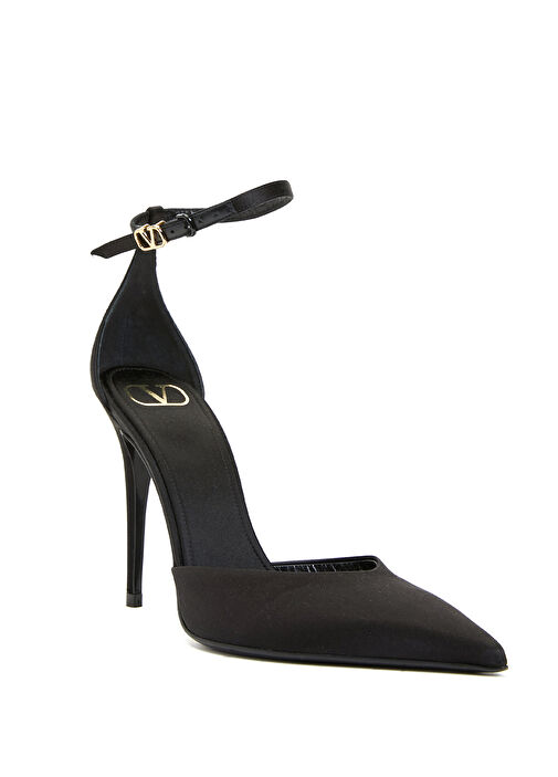 Siyah Topuklu Ayakkabı - Görsel 3