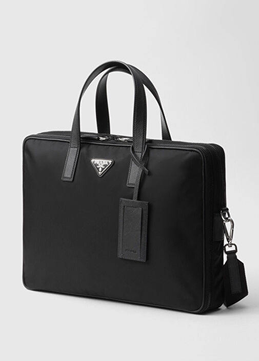 PRADA ブラック ビジネスバッグ PRADA プラダ ビジネスバッグ レザー ブラック メンズ 中古 – 【公式