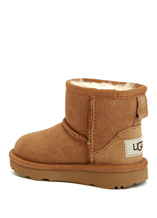 Classic Mini II Taba Kız Çocuk Süet Bot - Görsel 4