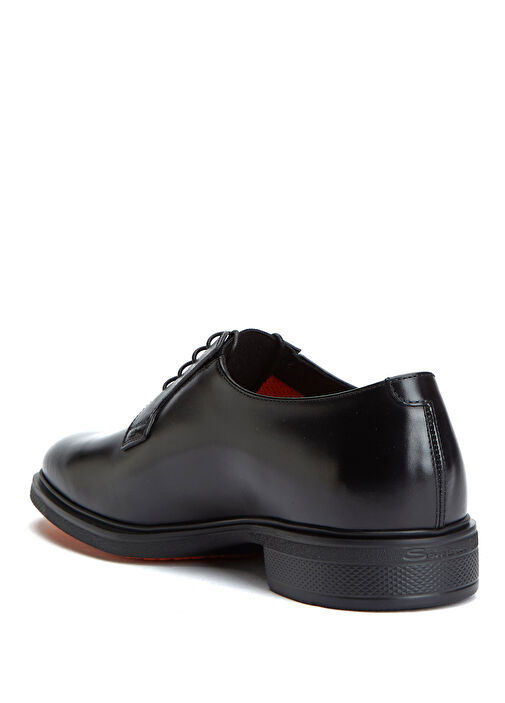 Santoni Santoni Easy On Siyah Erkek Deri Ayakkabı Basketbol Ayakkabıları | Beymen Siyah - 4. görsel