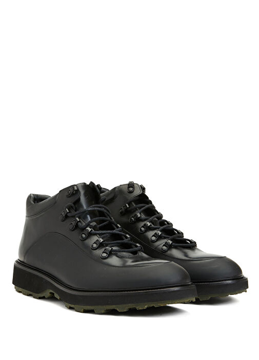 Siyah Erkek Deri Bot - Görsel 3