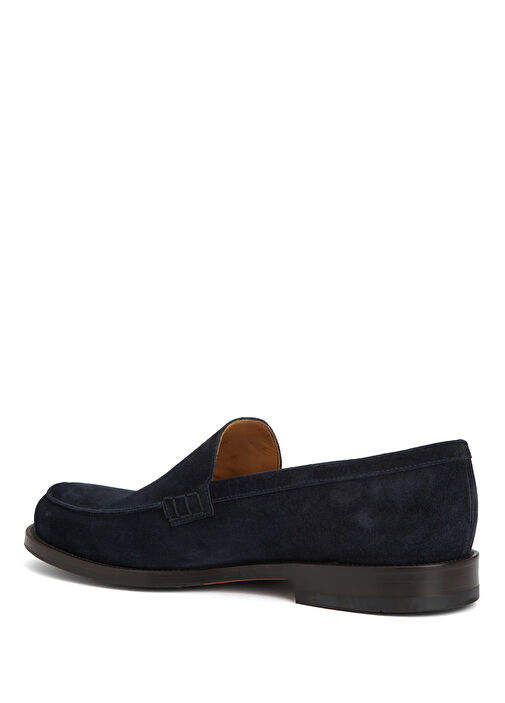 Como Lacivert Erkek Süet Loafer - Görsel 4