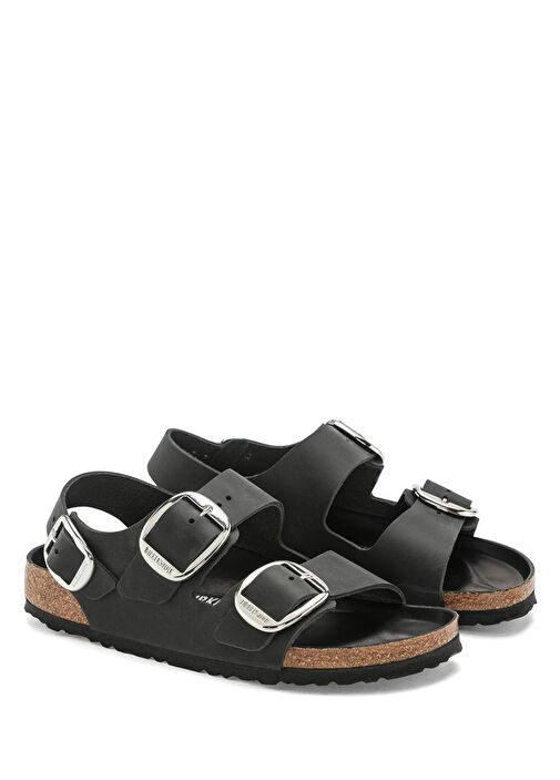 Milano Siyah Kadın Sandalet - Görsel 6