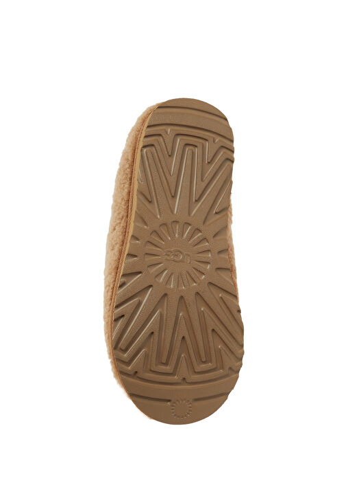 Tasman Maxi Curly Taba Kadın Terlik - Görsel 6