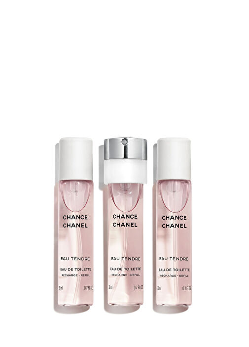その他 CHANEL CHANCE Eau Tendre 3 x 20ml CHANEL - Chance Eau Tendre Eau De Toilette Spray 3X20ML - Renksiz