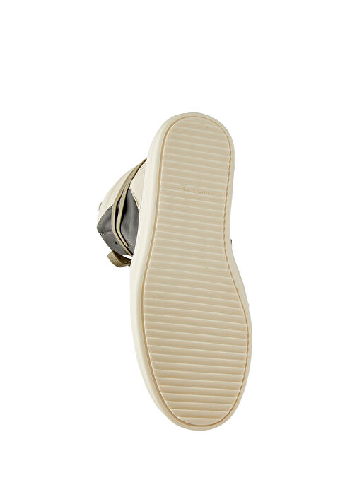 Gri Erkek Deri Sneaker - Görsel 6